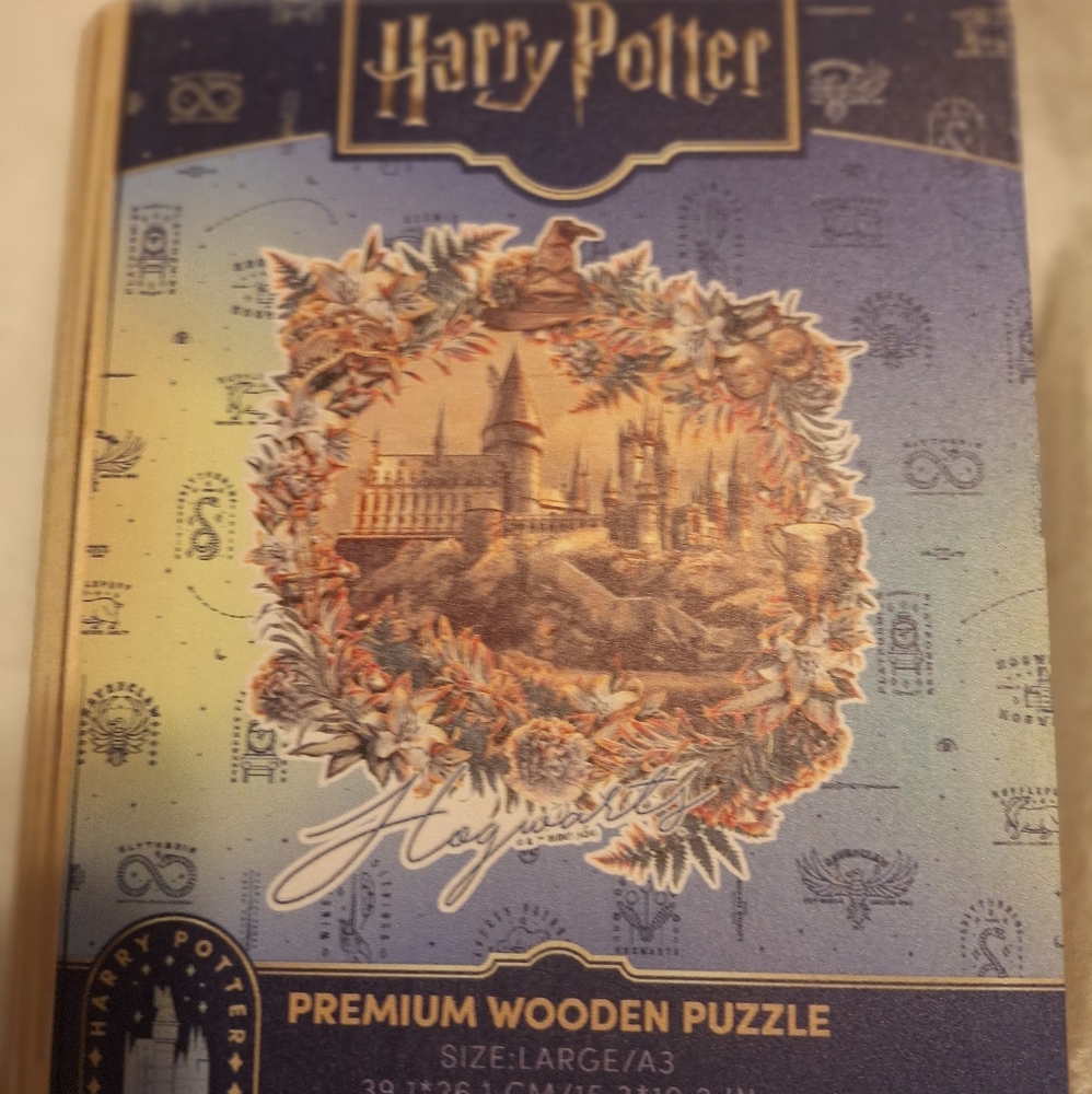 Harry Potter Wooden Puzzle Hogwrats Castle A-3 Large
